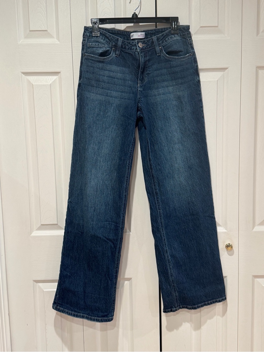 YMI Dark Blue Flare Wide-Leg Jeans